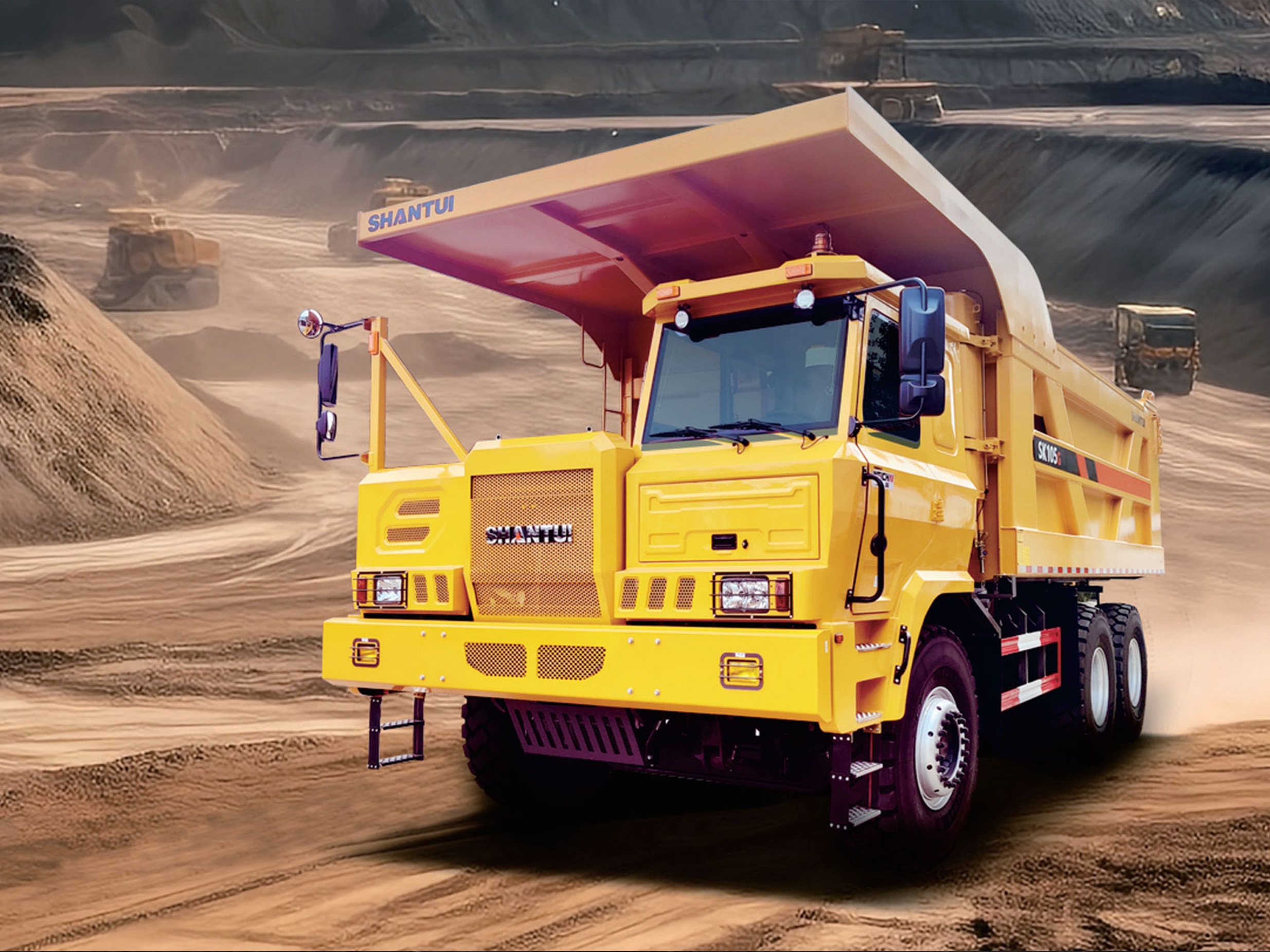 105噸礦用自卸車